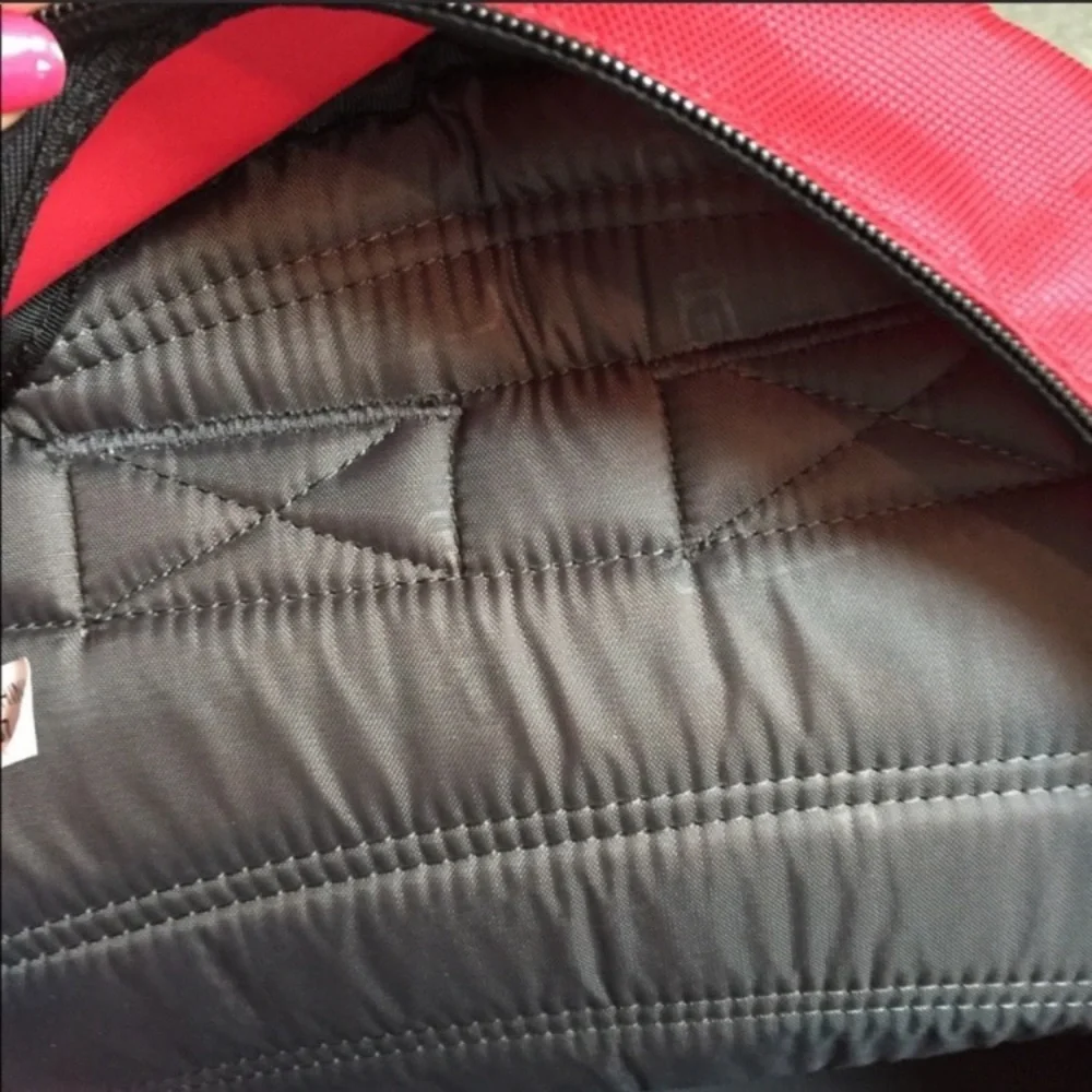 Ogio CSI Miami red and black cooler backpack with multiple compartments